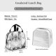 BubGuppy Marble Lunch Bag, Lunch Box Marble Insulated Cooler Bags, Cooler Tote For Picnic Camping Work Travel For Women Men Home School Office Outdoor Use and Girls Boys Marble Lunch Box