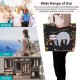 Lostitch Canvas Tote Bag Large Women Reusable Beach Bags Shoulder Bag Handbag Waterproof for Travel Grocery Shopping
