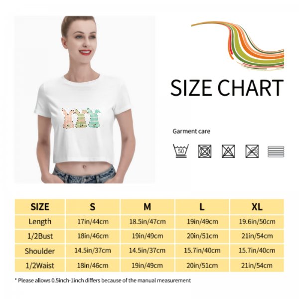 Nepha Easter Shirts for Women Christian Crop Tops for Teen Girl Graphic Tshirt Outfit