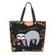 Lostitch Canvas Tote Bag Large Women Reusable Beach Bags Shoulder Bag Handbag Waterproof for Travel Grocery Shopping