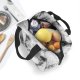 BubGuppy Marble Lunch Bag, Lunch Box Marble Insulated Cooler Bags, Cooler Tote For Picnic Camping Work Travel For Women Men Home School Office Outdoor Use and Girls Boys Marble Lunch Box